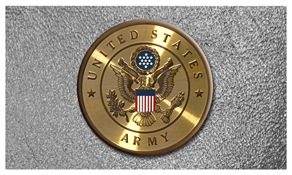 DNSEMP C 412 SH SL US Army Shimmer Silver